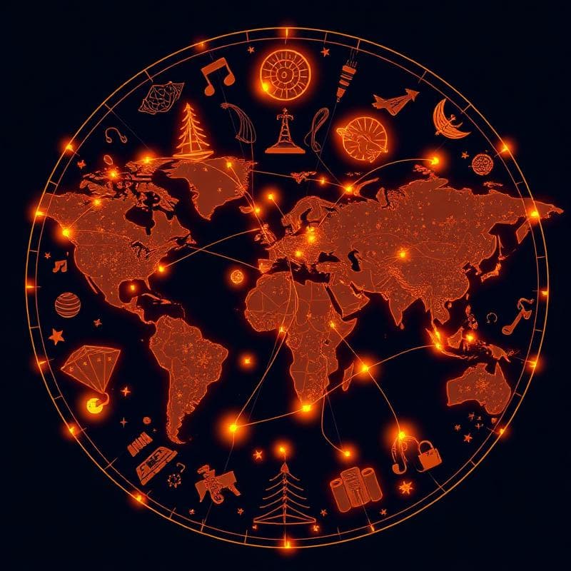 Global connection map